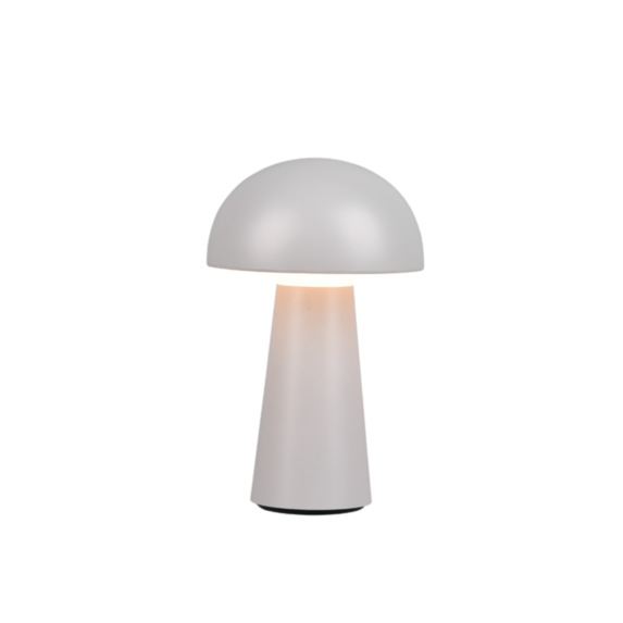 Lampe de table Lennon Gris H. 21cm - REALITY