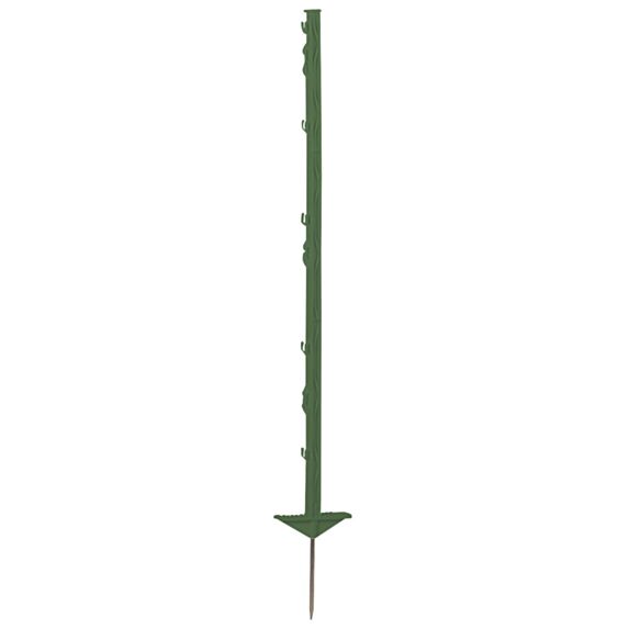 Piquet plastique 105cm vert double bêche - AKO
