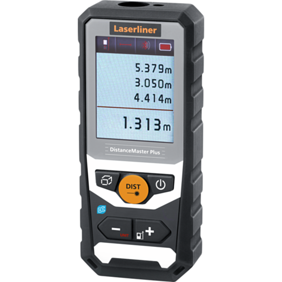 Télémètre laser DistanceMaster Plus 80m noir - LASERLINER