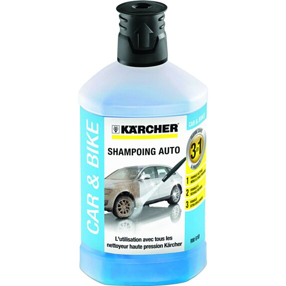 Shampoing auto 3 en 1 1L - KARCHER