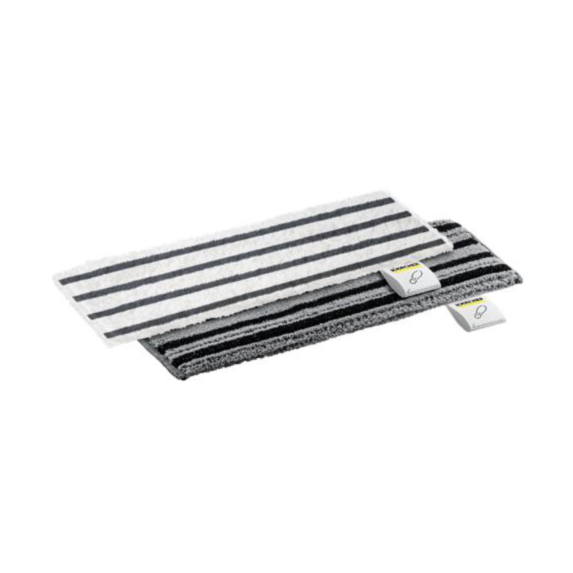 2 Serpillières microfibre pour buse de sol EasyFix - KARCHER