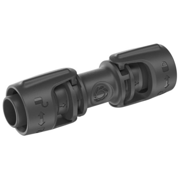 5 Jonctions droites 1/2 13mm + Connexion «Quick & Easy» - GARDENA