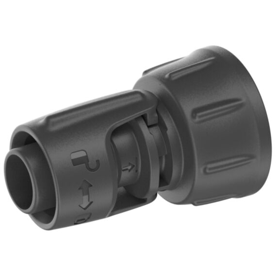Raccord nez de robinet 1/2 13mm Micro-Drip + Connexion «Quick & Easy» - GARDENA