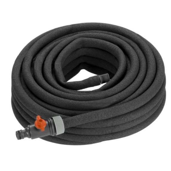 Tuyau arrosage micro-poreux 15m régulateur débit + Aquastop - GARDENA