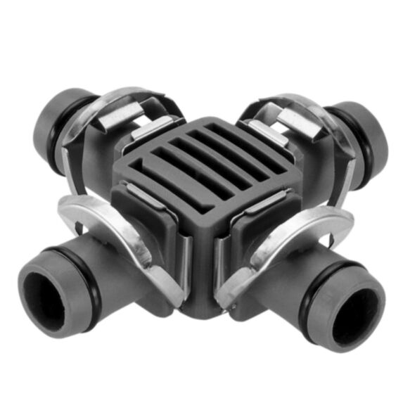 Dérivation en croix 13mm Quick&Easy - GARDENA