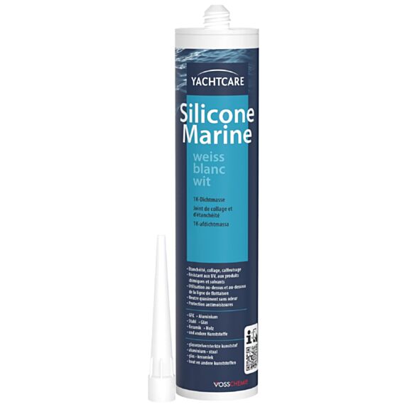 Mastic silicone Marine Blanc - YACHTCARE