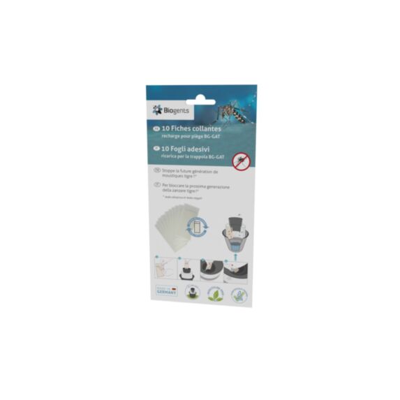 BIOGENTS 10 Fiches Collantes - Sticky Cards pour BG GAT