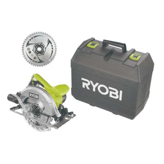 Scie circulaire 1400 W RCS1400-KB48 + 1 lame 20 dents + 1 lame 48 dents - RYOBI