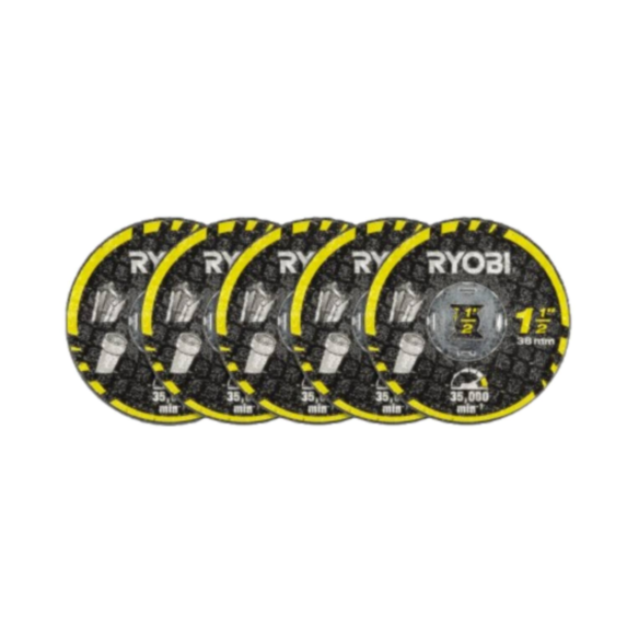5 disques à tronçonner Twist Lock ACCESS RAR302-5 - RYOBI