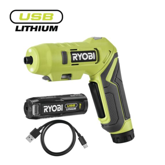 Tournevis 4V RSDP4-120gr 1x2Ah LED Quick Turn - RYOBI
