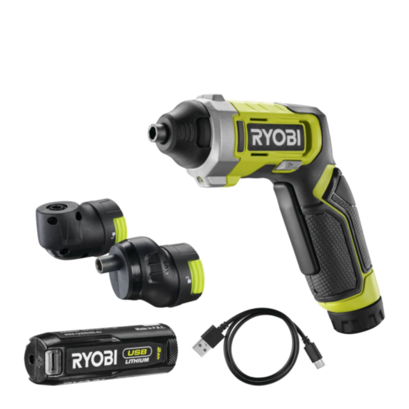 Tournevis 4V RSD4-120TA2 1x2Ah LED USB-C - RYOBI