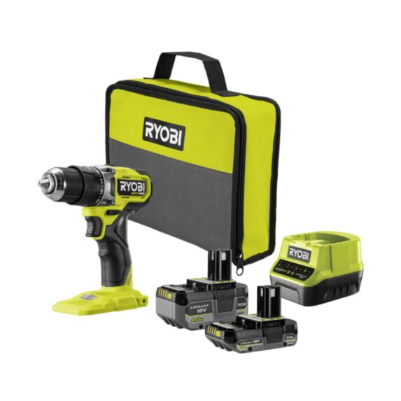 Perceuse percussion 18V One+ RPD18C1-242S 2+4Ah - RYOBI