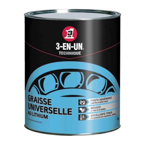 3-en-un cart graisse lithium 400g - 3 EN 1