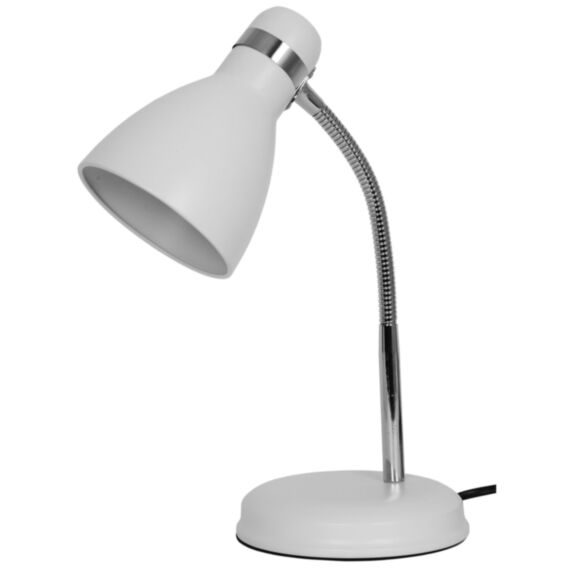 Lampe de bureau Naraji E27 IP20 blanc - GOODHOME