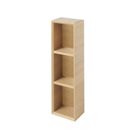Etagère de salle de bains Goodhome Avela placage chêne 20cm - GOODHOME
