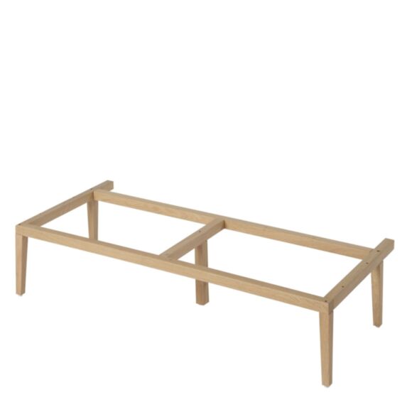 Pieds en chêne pour meuble sous-vasque Avela 100 cm - GOODHOME