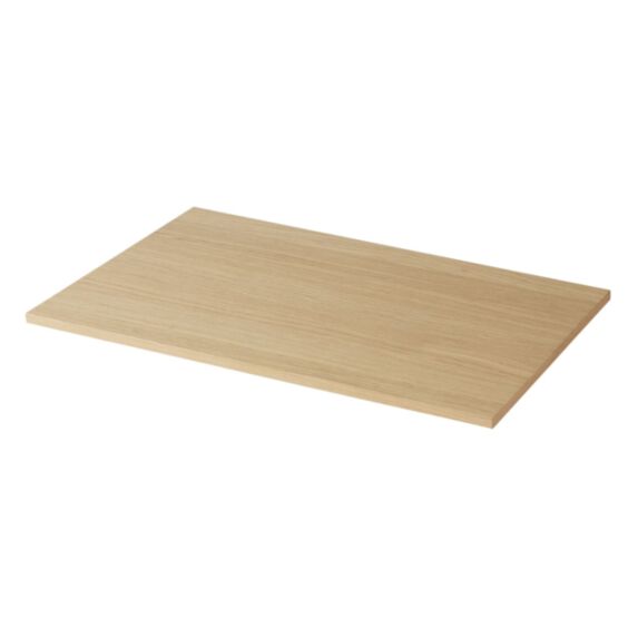 Plan de toilette Avela placage chêne 80cm - GOODHOME