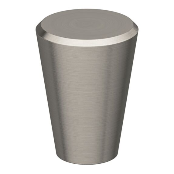 6 boutons de meuble cône Irvil gris Ø2cmxH.2.5cmxP.2.5cm - GOODHOME