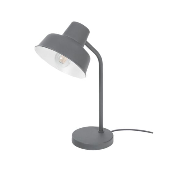 Lampe de table Orous E27 15W L.33xH.47,5xP.19,7cm gris foncé - GOODHOME
