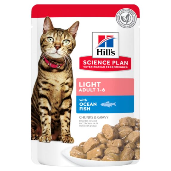 Alimentation pour Chat adult light poisson 85gr - SCIENCE PLAN
