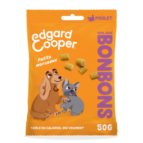Bonbons au Poulet pour Chiens Adultes 50g - EDGARD COOPER