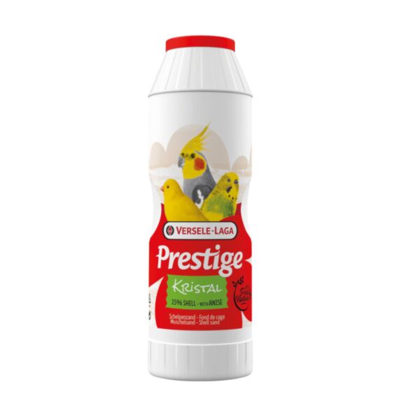 Fond Cage Oiseaux Kristal 2kg Blanc - PRESTIGE