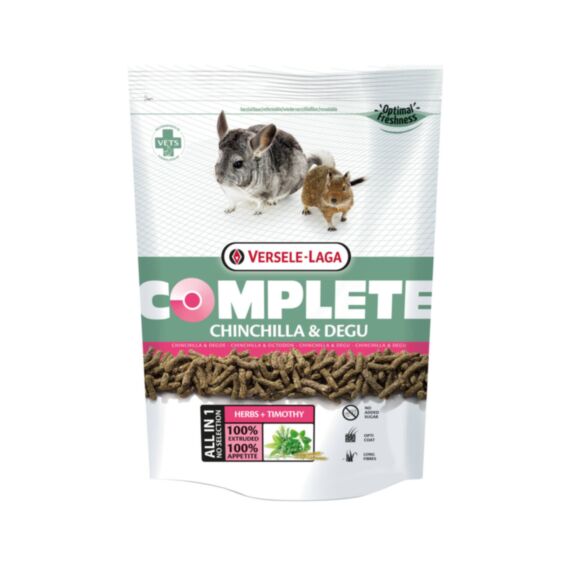Alimentation rongeurs Chinchilla & Degu 500gr - COMPLETE