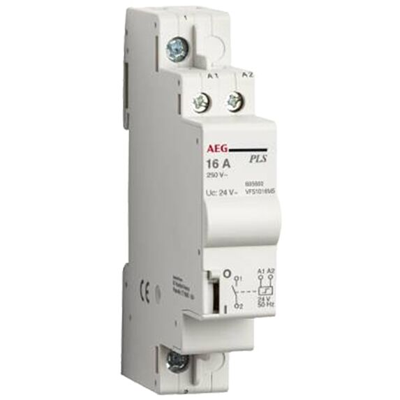 Télérupteur modulaire 16a 1no
