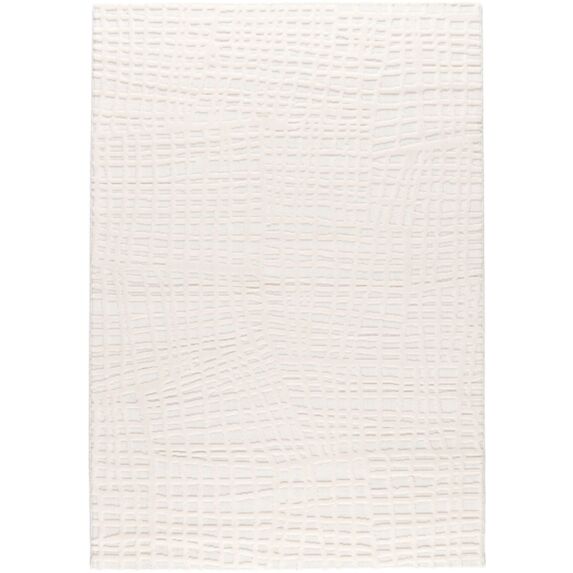Tapis Alexi polyester 160x230 blanc 