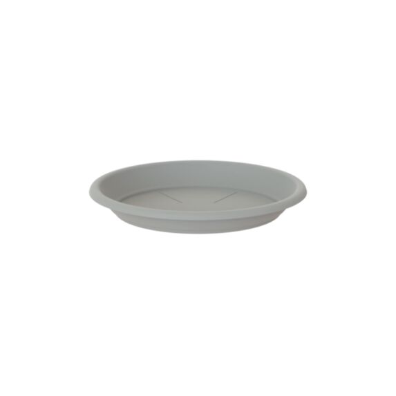 Soucoupe ronde 26cm gris clair