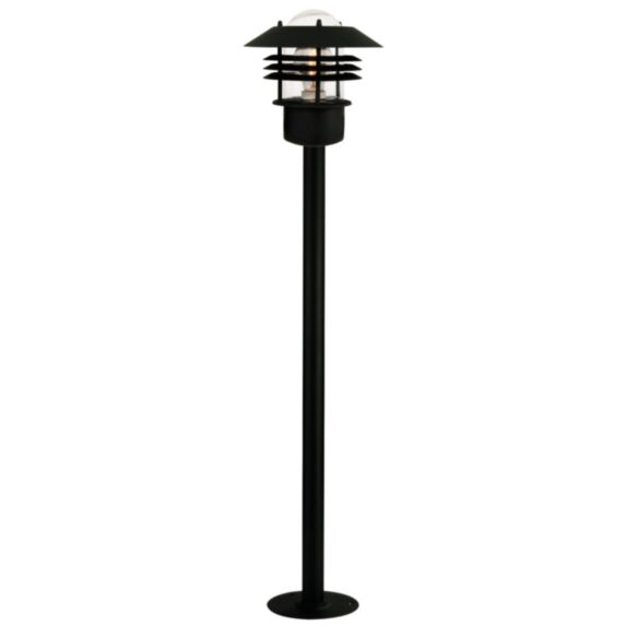 Potelet jardin VEJERS noir - bord de mer - NORDLUX