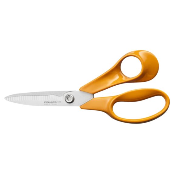Ciseaux jardin lames striées 18cm - FISKARS