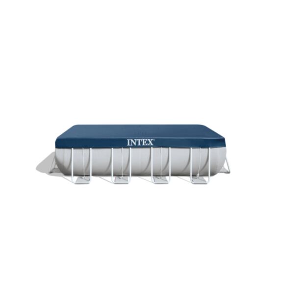 Bâche protection piscine tubulaire rectangulaire 4x2m - INTEX