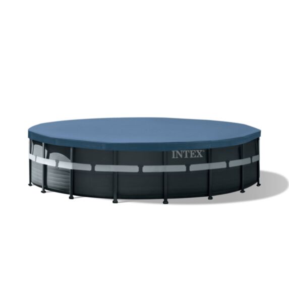 Kit piscine tubulaire Ultra XTR ronde 5,49x1,32 m gris foncé - INTEX