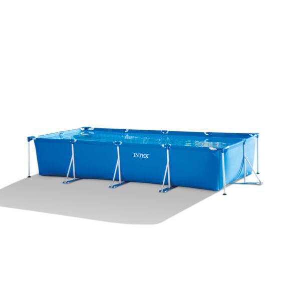 Piscine tubulaire rectangulaire 4,50x2,20x0,84m Frame Metal Junior - INTEX