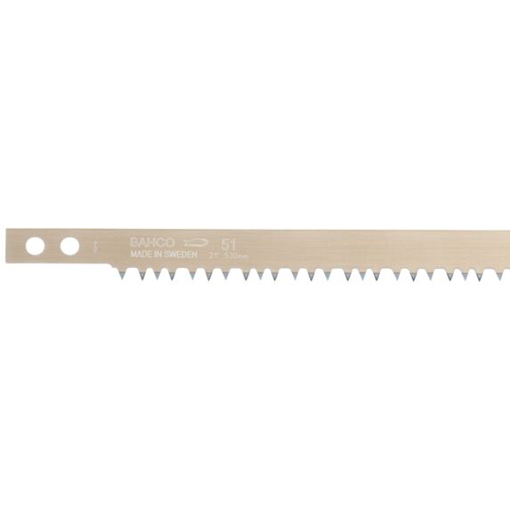 Lame de scie à bûches denture isocèle 21