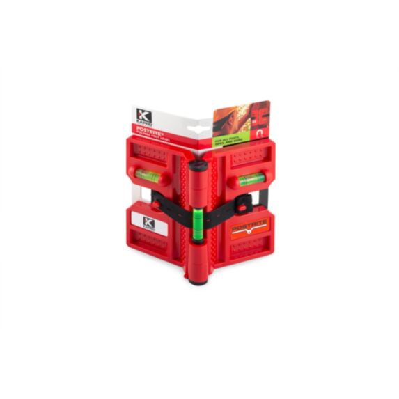 Niveau à bulle pliable magnétique 340 Postrite rouge - KAPRO