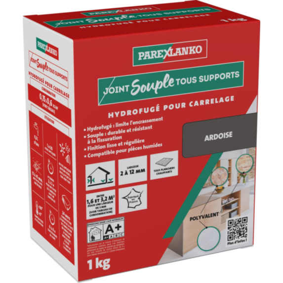 Joint souple tous supports ardoise 1kg - PAREXLANKO