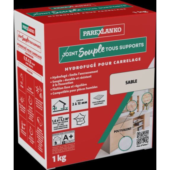 Joint souple tous supports sable 1kg - PAREXLANKO