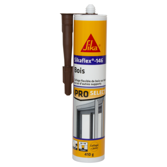 Colle Sikaflex®-146 Bois Marron 410gr - SIKA