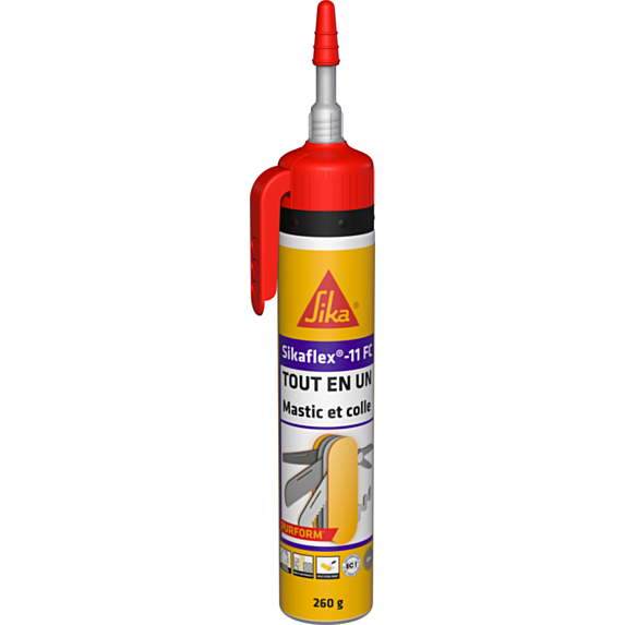 Colle Sikaflex®-11 FC Gris 195ml - SIKA