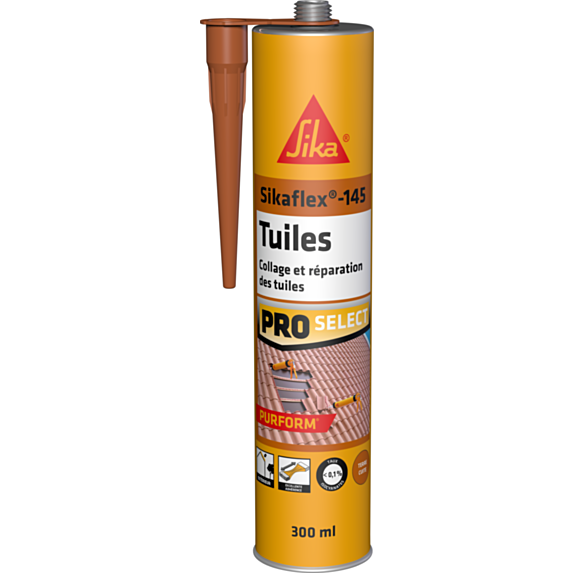 Colle tuile Sikaflex 145 300ml terre cuite - SIKA
