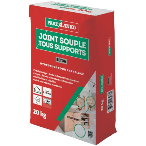 Joint souple béton tous supports 20kg - PAREXLANKO
