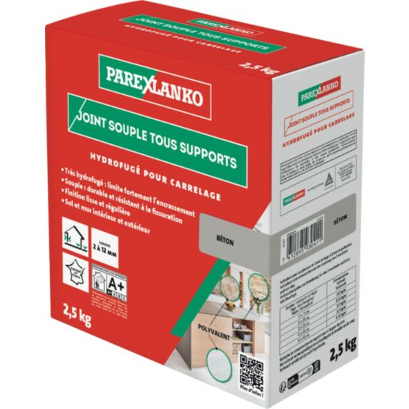 Joint souple tous supports béton 2,5kg - PAREXLANKO