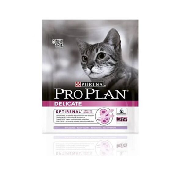 Croquettes Chat Delicate Optidigest Riche en Dinde 400g - PRO PLAN