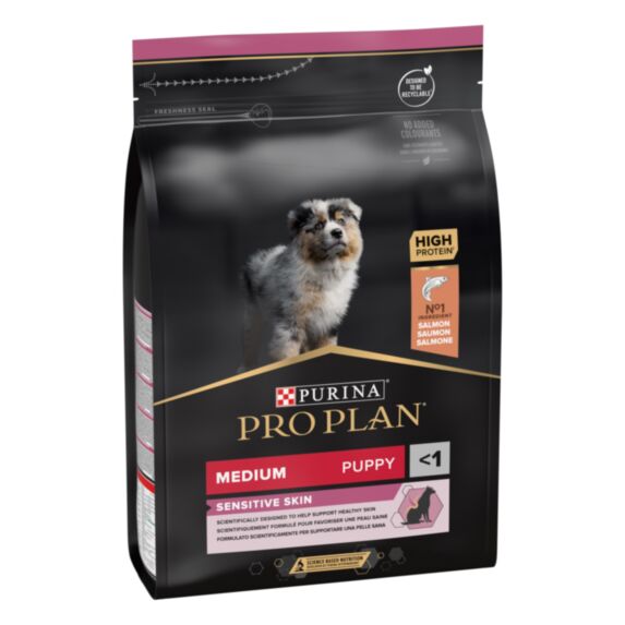 Croquette medium Puppy Sensitive Skin 3kg - PRO PLAN