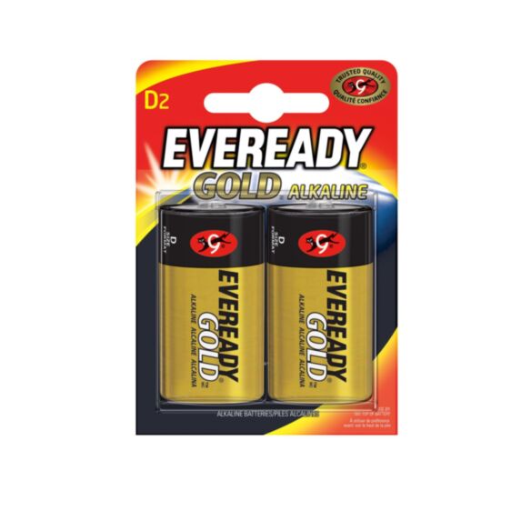 pile alcaline d - lr20 gold 1,5v - EVEREADY