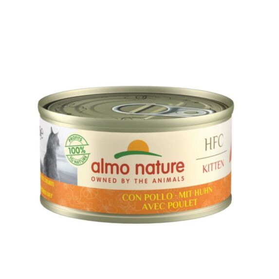 Pâtée chat HFC Natural poulet 70gr - ALMO NATURE