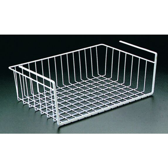 Corbeille à suspendre BABATEX 31x14x25cm blanc - METALTEX