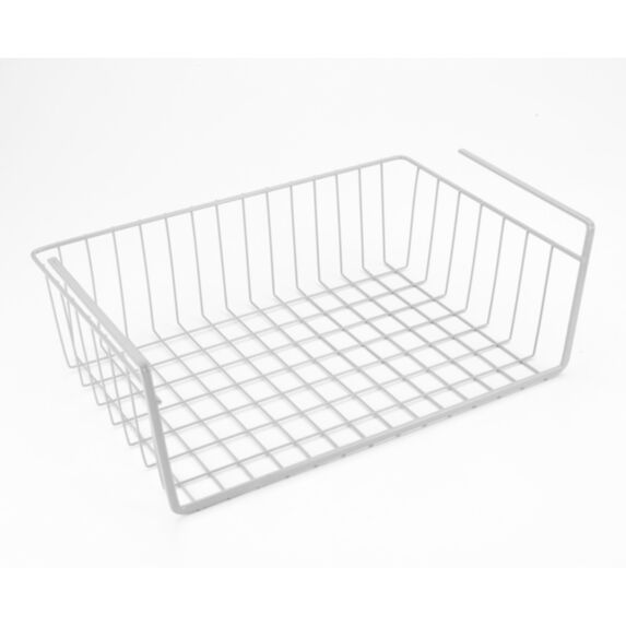 Corbeille à suspendre Babatex 41x14x25cm blanc - METALTEX